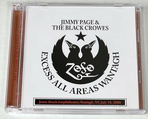 ◆JIMMY PAGE & BLACK CROWES/ジミー・ペイジ&ブラッククロウズ◆EXCESS ALL AREAS WANTAGH(2CD)00年ニューヨーク/プレス盤