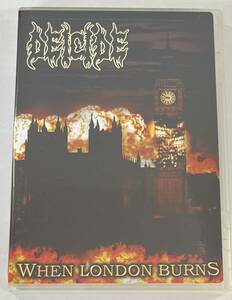 M6213◆DEICIDE◆WHEN LONDON BURNS(1DVD)輸入盤/アメリカ産デスメタル