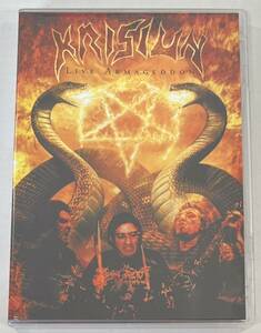 M6212◆KRISIUN◆LIVE ARMAGEDDON(1DVD)輸入盤/ブラジル産デスメタル