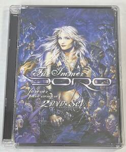 M6199◆DORO◆FUR IMMER, FOREVER, PARA SIEMPRE(2DVD)輸入盤/ドイツ産ヘヴィメタル・クイーン