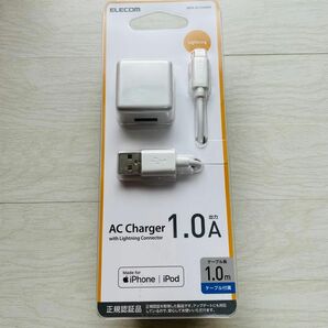 ELECOM MPA-ACL04WH WHITE iPhone充電器