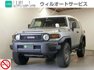 【諸費用コミ】:【厳選中古車】岡山 平成23年 FJクルーザー 禁煙車 リフトアップ 社外AW17インチ