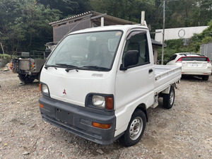 返金保証included:【諸費用コミ】★群馬Prefecture★ 1997 Minicab Truck Vタイプ 三方開 4WD 4WD Power steering 三方開