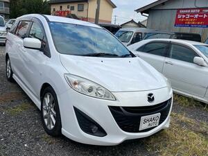 【諸費用コミ】:★群馬伊勢崎★格安車多数★ 平成22年 マツダ プレマシー 2.0 20S ETCアルミ HDDナビ バックカメラ