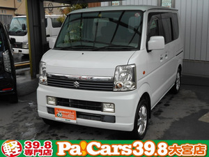 【諸費用コミ】:★全車保証付★コミ54.8万円★無料電話★0066-9686-23614 平成22年 エブリイワゴン JP ナビ CD キーレス