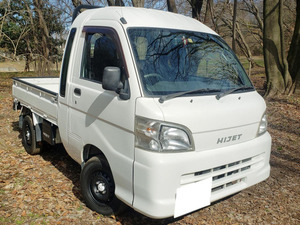 お問合せ多数!H21993!Hijet Truck ジャンボ!3AT!Air conditioner!Power steering!Power window!シェルフ収納!Tチェーン!