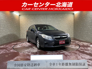 【諸費用コミ】:☆売切 自社ローン対応 北海道札幌 平成24年 インプレッサスポーツ 1.6 i 4WD 1年保証 ETC ナビ 禁煙 寒