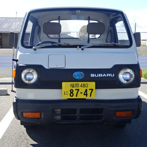 福岡県より 昭和56年 スバル サンバートラック K77 実働 旧車 レトロ 昭和 クラシック 愛車として使用していましたの画像5