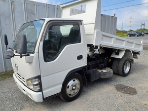 【諸費用コミ】:Mazda Titan 2t低床Dump truck 荷台支柱無し Vehicle inspectionincluded