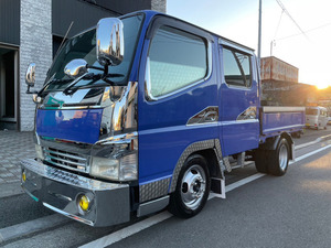新Parts多数 静岡 2005Mitsubishi Fuso ジェネレーション Canter Guts Wキャブ Double cab truck ダブルピック