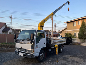 【諸費用コミ】:Isuzu Elf Vehicle inspectionincluded ElfCrane4-stageradio control hook-in 標準幅 longボディ MT5速 Custom