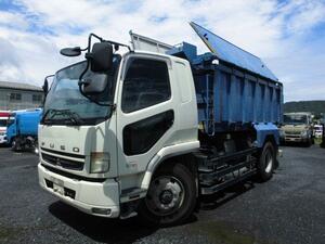 【諸費用コミ】:◆福岡 北九州 (有)ゼンショー◆ 2008 MitsubishiFuso Fighter Dump truck 増tonne7T積載 天蓋included