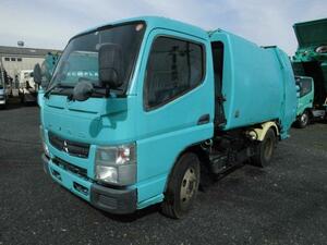 【諸費用コミ】:◆福岡 北九州 (有)ゼンショー◆ 2011 MitsubishiFuso Canter 塵芥vehicle 2T プレス式 パッカーvehicle