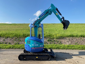 【諸費用コミ】:★埼玉発★ 中古 ミニユンボ 平成14年 クボタ KUBOTA RX-202 2tクラス 家庭菜園 畑仕事 即戦力 動画有!