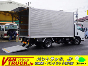 2016 Isuzu Elf アルミVan Widelong 3.5t 跳上powergate サイドドア ラッシング3-stage left電格Mirror ATvehicle