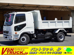 令和1993 MitsubishiFuso Fighter Dump truck 増tonne ベッドincluded 角底 7.9tonne積 一方開 オートAir conditioner 坂道発進補助