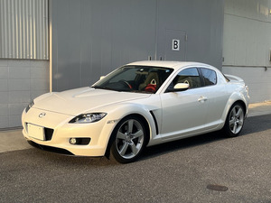 【諸費用コミ】返金保証付:平成15年マツダ RX-8 タイプS 6MT/GReddyマフラー/CUSCO車高調/黒赤の内装