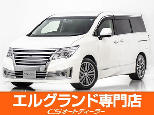 【諸費用コミ】:平成26年 日産 エルグランド 3.5 ライダー 4WD 黒本革/FDモニタ/禁煙/P