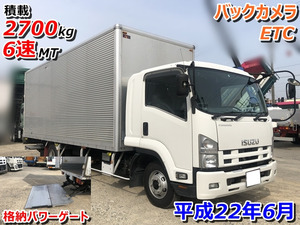 [Стоимость Komi] С деньгами -ГАРАНЬЯ ГАРА: 2010 (2010) ISUZU Forward Aluminum Van Storage Power Gate 6 -Speed ​​Mt Mt rival 649 462 км