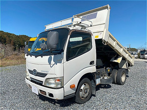 【諸費用コミ】返金保証付:★静岡県★磐田市★中古車★ 平成24年 日野 デュトロ H24☆デュトロ全低床積載2t強化ダンプ