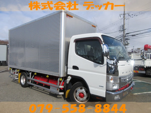 【諸費用コミ】:2017 MitsubishiFuso Canter 3tonne Widelong アルミVan MT 荷寸445-206-205 Mitsubishi Fuso Van