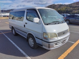 【諸費用コミ】:【無料電話0078601518156でのみ対応】◎岡山・中古車 平成9年 ハイエース 3.0 スーパーカスタムG トリプ