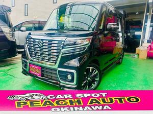 【諸費用コミ】:★沖縄県★沖縄市★中古車★業販可能! 令和1年 スズキ スペーシアカスタム ハイブリッド(HYBRID) XS