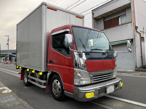  cell replaced Shizuoka departure H17 Mitsubishi Fuso generation Canter 10 shaku aluminum van 2 ton truck deco truck box car van 