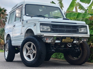 角目?ジムニー パノラミックルーフ4WD 社外ステアリング アルミ リフトアップ JA11VJA12WJA22WJB23WJB64WクロカンSUV