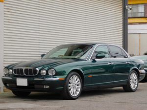 返金保証付:2003年 XJ XJ8 3.5 走行5.4万km ベージュ本皮 バックカメラ ナビ