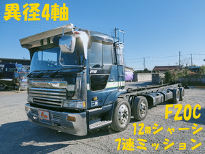 [1314] スーパーDolphinProfia 異径4軸 12mシャーシ 7 speed manual V8engine 20tvehicle☆