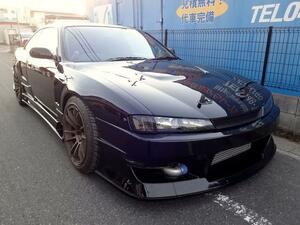 ★総額295万円★ 1996 Silvia 2.0 K’s 5MT オールペン After-marketエキマニ IntercoolerWONDER3点Body kitLowered