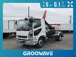 【諸費用コミ】返金保証included:令和1993 MitsubishiFuso Fighter Hook Roll 未使用vehicle 7.8t積