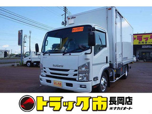 【諸費用コミ】:平成27年 エルフ 3.8t 高床 ワイドロング パネルバン オートフロア サイドドア 電格ミラー/ヒーター