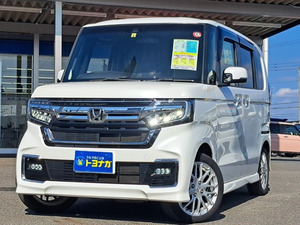 【諸費用コミ】:★群馬県★トヨナガ★ 令和3年 N-BOXカスタム L ターボ 純正8インチナビフルセグTVバック