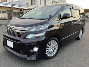 ★ 63万円～ ★ 車検 R7年7月 平成24年 修復歴無し ★ 後期 ヴェルファイア 2.4Z ★