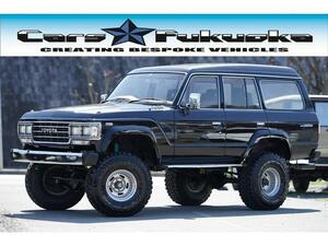 【諸費用コミ】:■福岡■糟屋 1989 Toyota LandCruiser60 4.0 VX High Roof ディーゼル 4WD turbo