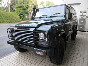 稀少【10person】!custom多数!2016y Defender110HT 2.2Tdci パノラミックウインドウ RecaroSeat rightH 記録簿included