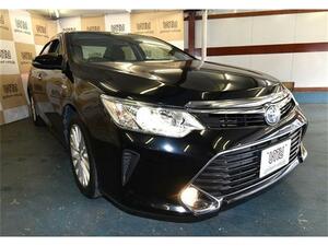 【諸費用コミ】:【横浜市中古vehicle】 2016 CamryHybrid 2.5 Gパッケージ レーダーCruise・After-marketNavigation