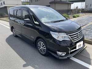 返金保証付:【愛知県弥富市】厳選中古車 平成27年 日産 セレナ 2.0 ハイウェイスター V エアロモード+Saf