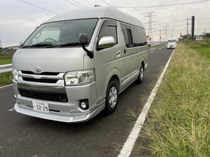 【諸費用コミ】:坂東市発★ 2005 HiAce Van 2.0 DX long High Roof キャンピングvehicle