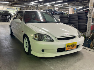 【諸費用コミ】:■広島Prefecture■安芸郡■中古vehicle■ 1999 Honda CivicタイプR アルミWheels 電動格納Mirror MT