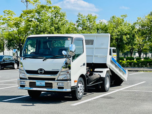 * old age style car great number * sum total 568 ten thousand!! Heisei era 27 year Dutro wide loader dump loading 3.65t 6MT mileage 4.4 ten thousand kilo 