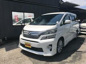 【諸費用コミ】:◆厳選中古車◆福岡◆コミコミ倶楽部◆ 平成24年 トヨタ ヴェルファイア 2.4 Z Gエディション HDDナビ