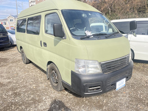 [ various cost komi] repayment with guarantee : Kanagawa departure Heisei era 15 year Nissan Caravan camping diesel turbo camping car 