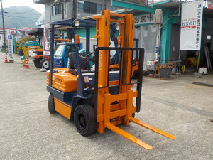 岡山発3610432900021●Toyota●forklift①●5FGL15●1.5t●3m●ガソリン●中古