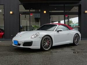 【諸費用コミ】:202006 Porsche 911 カレラS Cabriolet 正規ディーラーvehicle Right hand drive スポーツBlackノPKG 可変Bulb