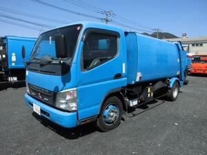 【諸費用コミ】:◆福岡 北九州 (有)ゼンショー◆ 2006 MitsubishiFuso Canter 塵芥vehicle Wide パッカーvehicle プレス式