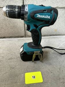 12 マキタ　充電式ドライバドリル　DF440D makita