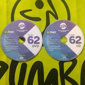 即決！　ZUMBA　ズンバ　ZIN62　CD＆DVD　インストラクター専用